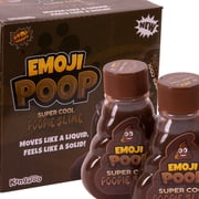 Emoji Poop Slime - 3 Pack