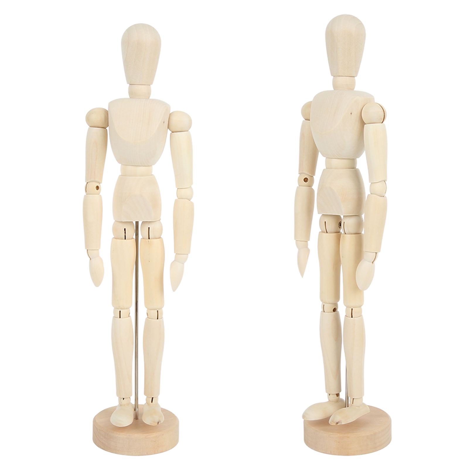 HSOMiD 12'' Artists Wooden Manikin Jointed Mannequin Perfect for Home Decoration/Drawing The Human Figure