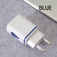 thumbnail image 1 of USB Wall Charger Dual Port 2A ;USB wall charger ;2A Output Travel Plug Power Adapter Compatible for Phone EU Plug, 1 of 9