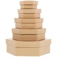 thumbnail image 1 of 1 Set of Gift Boxes with Lids Blank Gift Box Empty Gift Packing Box Festival Presents Boxes, 1 of 8