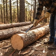 Timber Tuff TMW-08 24 Inch Steel Bark Spud with Handle for Debarking Logs