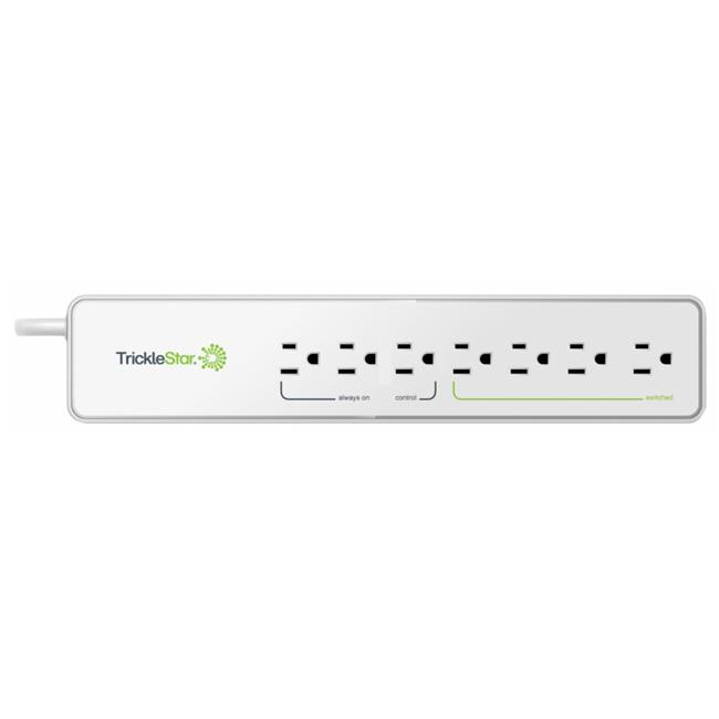 Tricklestar 185SSUS7XX 7Outlet 540 Joules Surge Protector Walmart