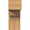 thumbnail image 2 of Ekena Millwork 7 1/2"W x 18"D x 18"H Funston Block Smooth Bracket w/ Offset Brace, Western Red Cedar, 2 of 25