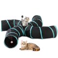 thumbnail image 1 of Túnel plegable para gatos, cachorro, gatito, conejo, juguete para jugar. Afortunado Sencillez, 1 of 4