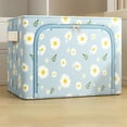 thumbnail image 5 of Large Capacity Zipper Organizer Foldable Storage Bag Moving Bag Household Goods Clothing Underwear Socks Toy Storage Organizer, 5 of 5
