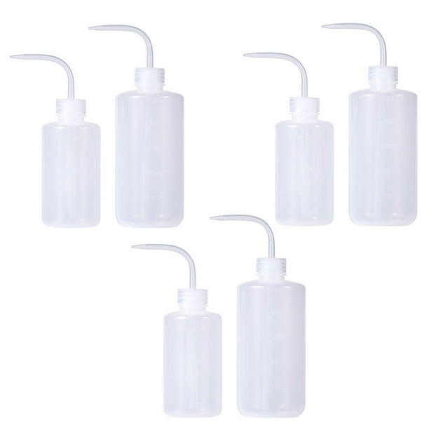 6pcs 250ml 500 ml botella de riego plástico suculento squeeze botella herramienta de jardinería