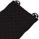thumbnail image 4 of Almohadilla de cuero para piernas para automóvil, alfombrilla de extensión, cojín de cuero para piernas, rodillera con memoria, línea negra y roja, 4 of 5