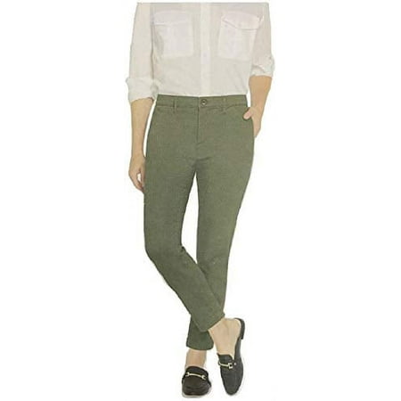 Nautica Ladies' Stretch Ankle Pant (Olive, 14/34)
