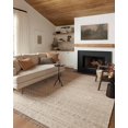 thumbnail image 1 of Loloi Angela Rose x Loloi Rivers Collection RIV-03 Sand/Ivory 2'-6" x 7'-6", 0.38" Thick Reversible Runner Rug, 1 of 8