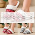 thumbnail image 5 of Womens Mens Slippers Fuzzy Lined Warm Cozy House Slipper Non Slip Memory Foam Winter House Shoes Indoor Outdoor Bedroom Lounge Shoe, 5 of 6