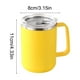 thumbnail image 3 of Yhmxh Utensilios de cocina Taza de agua con tapa de acero inoxidable de 500 ml, taza de café con doble capa de aislamiento, sellada y a prueba de fugas, taza de té de oficina Muebles para cocina, 3 of 6