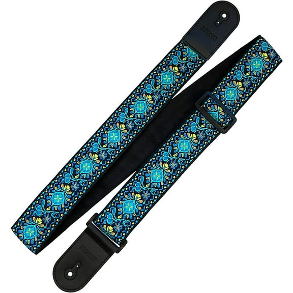 RICHTER Retro Guitar Strap Blue
