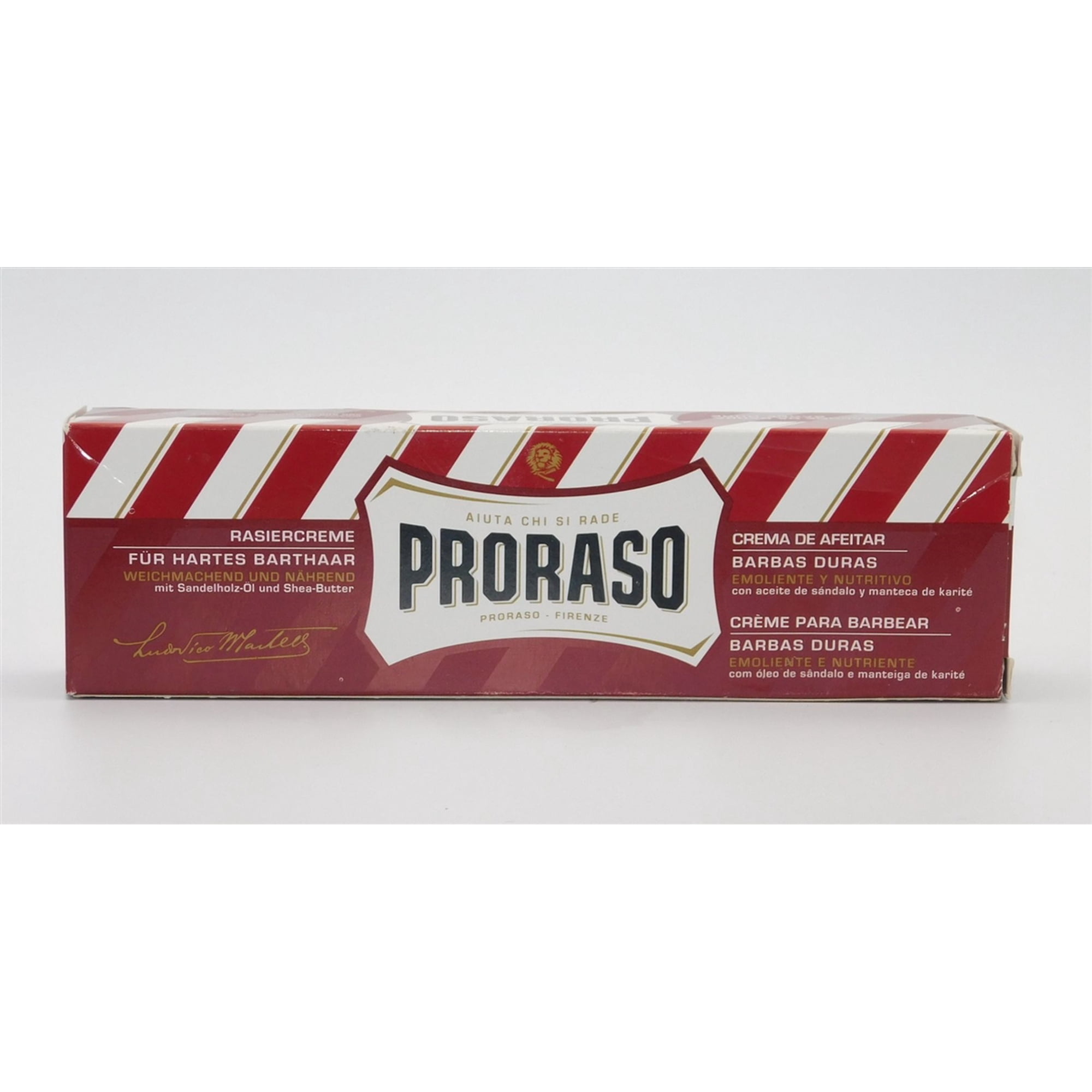 Proraso Shaving Cream - Nourishing Formula for Coarse Beards, 5.2 oz.