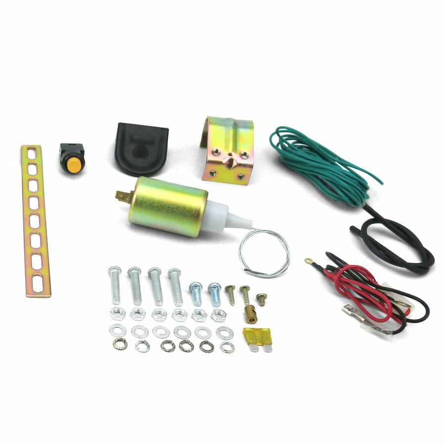 AutoLoc Power Accessories 315535 4 Function 35 Lb Remote Shaved Door Kit with Loom 