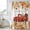 Sienna, variant on Red Truck Fall Shower Curtain, Waterproof Shower Curtains for Bathroom, Thanksgiving Botanical Pumpkins Leaves Washable Fabric Bathtub Curtain Set Bath Decor with 12 Hooks 72"x78"