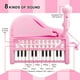 thumbnail image 3 of Piano Toy Love&Mini Pink para niñas de 1 año o más con micrófono, 3 of 9