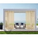 thumbnail image 2 of Cortinas transparentes de tela impermeable ABCCANOPY para patio exterior, 2 of 8