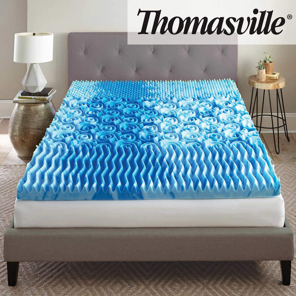 Thomasville 3" Cool Trizone Gel Memory Foam Mattress