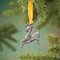 thumbnail image 2 of Custom Reindeer Birthstone Ornament, 100% Pewter - Measures 2 3/4" Wide x 2 1/4" High, November, 2 of 3
