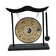 thumbnail image 4 of Gong de mesa Feng Shui de latón, adorno de escritorio con mazo y soporte, para fiestas Estilo E, 4 of 9
