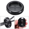 thumbnail image 4 of Uxcell Rubber Grommet Round Double-Sided Mount Dia 40 mm ID 35 mm for Wire Protection Pack of 4, 4 of 5