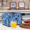 thumbnail image 5 of Toaster Cover 2 Slice, Classic Katong Cat Fish Blue Cute 2 slice Toaster Oven Cover For Kitchen Small Appliance Bread Machine Protector, Waterproof Toaster Covers 2 slice Wide Slot, 5 of 7