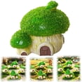 thumbnail image 3 of TINGXIN Cute Mushroom Resin House Fish Tank Decor D (Cute Mushroom Resin House, Fish Tank Decor), Fairy Cottage Decor Aquarium Fish Tank Ornament Aquarium Mushroom House for Terrarium Fish Tank, 3 of 5