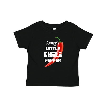 

Inktastic Aunty s Little Chili Pepper Gift Baby Boy or Baby Girl T-Shirt