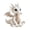White, variant on Handmade Crochet Dragon Plush Doll, Soft Yarn Knitted Dragon Figurine Decor Gift for Kids Fantasy Lovers