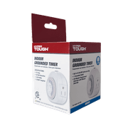 Hyper Tough Indoor Grounded Analog Timer with 3-Prong Outlet