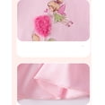 thumbnail image 4 of Bellafa 2-7T Girl's Summer Dress 100% Cotton Ruffle Sleeve A-Line Casual Sundress Toddler Kids Appliuqe Shirt Dresses, 4 of 7