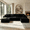 Black+Corduroy+6 Seat, variant on EHANCIS 125" Modular Cloud Sectional Sofa,Oversized U-Shaped Soft,Corduroy Couch with Storage & Cup Holders,Extra Deep Seat,No Assembly Required,Black