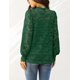 thumbnail image 2 of Blusa HOTOUCH Lace para Mujer Manga Larga Verde Oscuro XL, 2 of 7