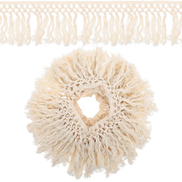 Tassel Lace Decorative Curtain Lace Trim Creative Clothing Tassel Lace DIY Lace Trim Clothes Decor