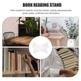thumbnail image 2 of CIMAXIC Book Showing Bracket X-shaped Desktop Booking Holding Rack Magazine Support,7.87"X4.33"X4.33", 2 of 5