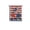 Multicolor B, variant on Double Sided Patriotic Garden Flag for Outdoor Use, Classic USA Independence Day Pattern Design, Patio, Porch And Exterior Holiday Scene Matching