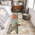 thumbnail image 4 of 2'x6' Rug Runners for Hallways Kitchen, Elegant Spring Floral Non Slip Entryway Beside Floor Carpet Runner, Summer Botanical Farmhouse Washable Laundry Room Bedroom Throw Rugs Mat for Family Pet, 4 of 8