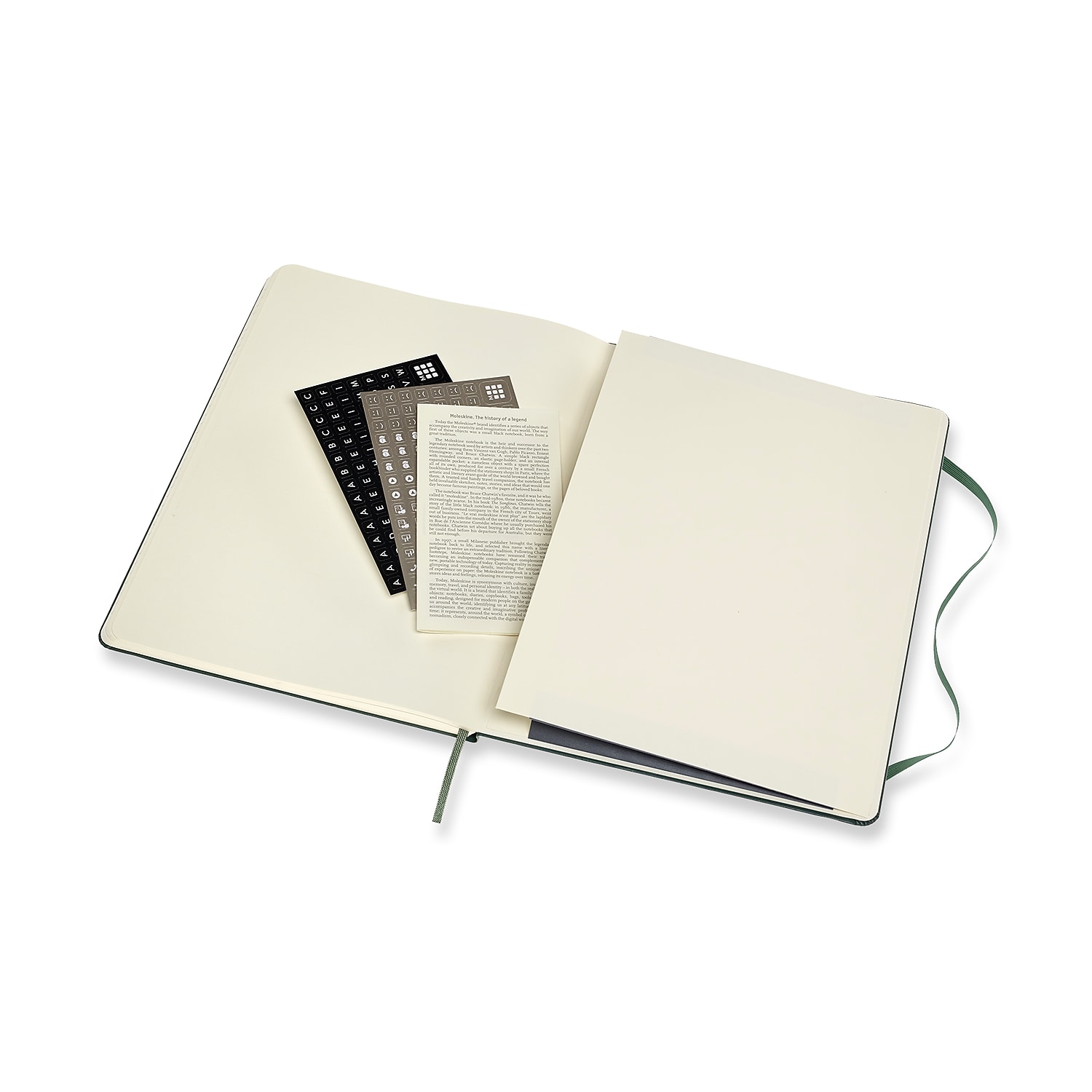 MOLESKINE PROFESSIONAL NOTEBOOK XL FOREST GREEN