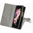 thumbnail image 6 of Case for Samsung Galaxy Z Fold 5 Case Wallet Leather Flip Magnetic Closure Shockproof Protective Phone Case with Card Slots and Kickstand Case for Samsung Galaxy Z Fold 5. Mandala Gray, 6 of 16
