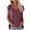 Red, variant on Lindreshi Tank Tops for Women Fashion Woman Causal V-Neck Solid Blouse Sleeveless T-Shirt Summer Tops
