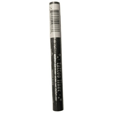 Kat Von D TATTOO LINER WATERPRO4OF LIQUID EYELINER- Trooper Black, 0.2ml/0.007 fl oz