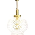 thumbnail image 5 of Plant Mister- Clear Color Glass Bottle & Brass Sprayer (Matt Gold), 5 of 10