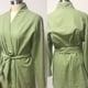thumbnail image 2 of Minnieouse Vestido de noche de algodón y lino para mujer, de manga larga, transpirable, bonito, adelgazante, para chicas, ropa de dormir, Vestidos Verde SG, 2 of 6