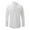 White, variant on ameIAEA Men's Cotton Linen Shirts Long Sleeve Button Down Shirts Solid Color Casual Pullover Tops