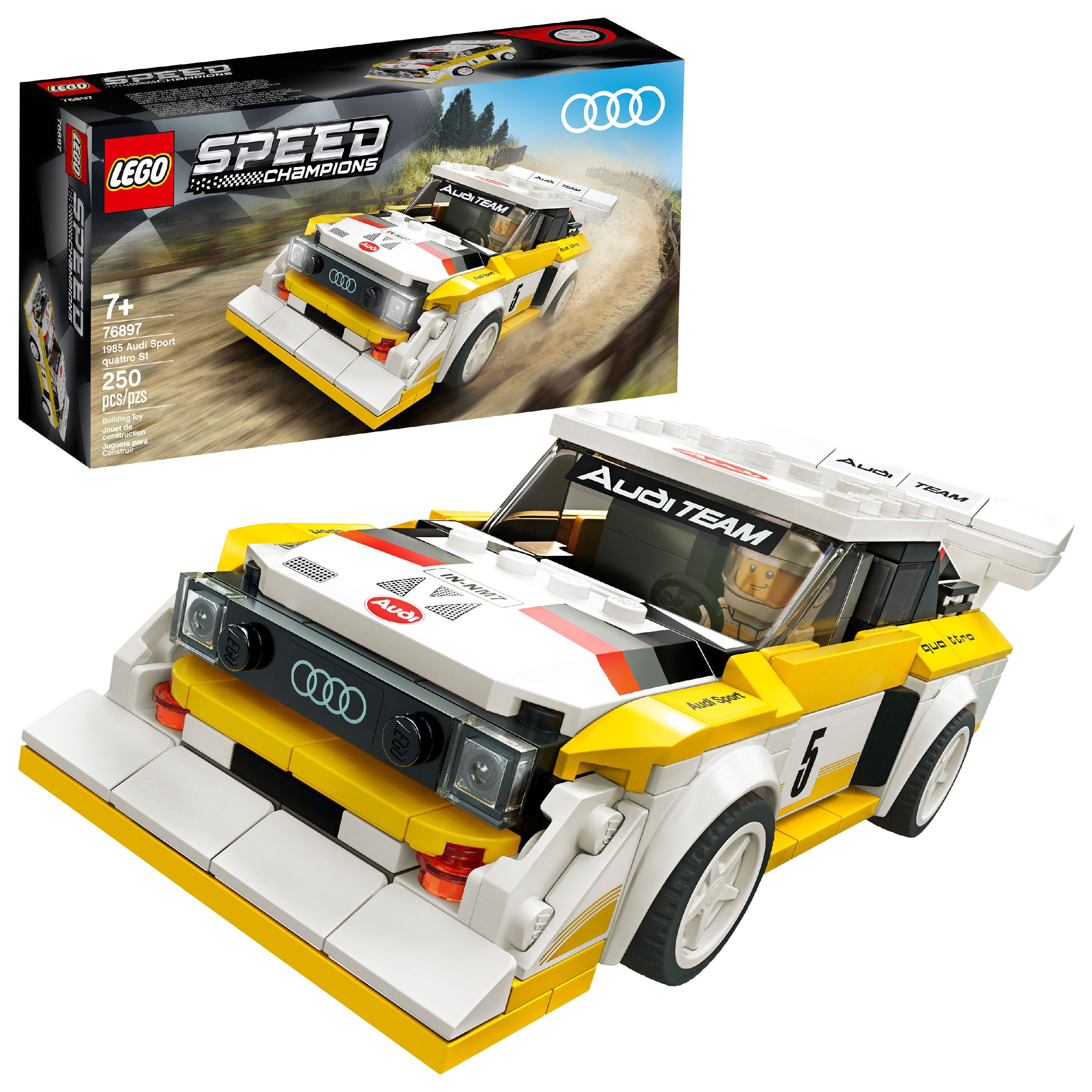 LEGO Speed Champions 1985 Audi Sport quattro S1 76897 Toy Car Building