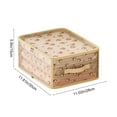 thumbnail image 3 of Uuiauoio Cherry Print Foldable Storage Box Fabric Clothes Organizer with Lid for Closet Sweaters Blankets Toys Seasonal Wardrobe Home Organization Multi Size, 3 of 6