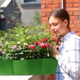 thumbnail image 4 of Bolsa de fieltro portátil para plantar patatas, espesante para árboles, para casa, jardín, balcón, tienda (verde), 4 of 6