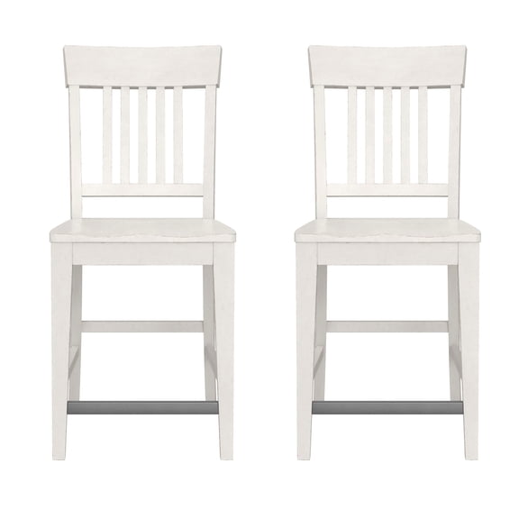 Xukmct 2 Pack Wood Side Chair Dining Chair for Living Room, Dining Room, White