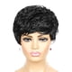 thumbnail image 1 of Xihbxyly Peluca Corta, Decoloración y Teñido de Flequillo, Cabello Corto y Rizado, 1 of 3