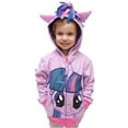 thumbnail image 2 of Kid Girls Little Pony Rainbow Dash Hoodies Baby Girls Sweatshirts Coat, 2 of 5